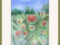 carol wellman poppies on a string