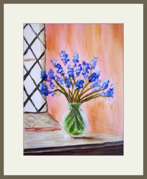 chrissy b a vase of hyacinths artwork web