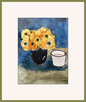 joy sherriff sunflowers with yong chien