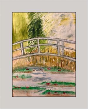 joy water garden monet web