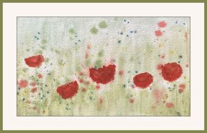 joyce poppies on a string