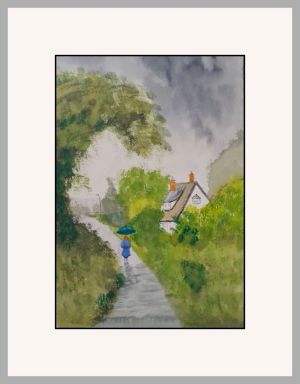 marian figure in landscape web